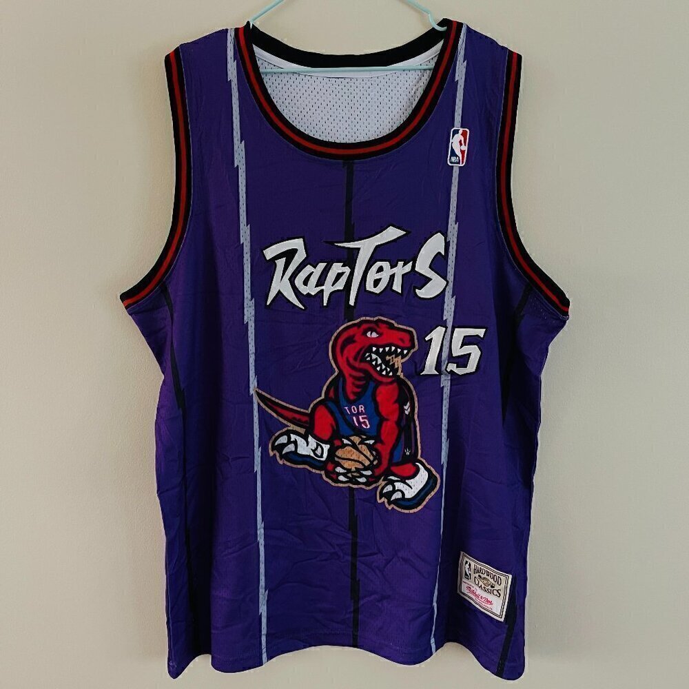 custom toronto raptors vince carter jersey (various sizes)